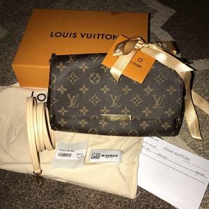 Louis Vuitton favorite MM monogram